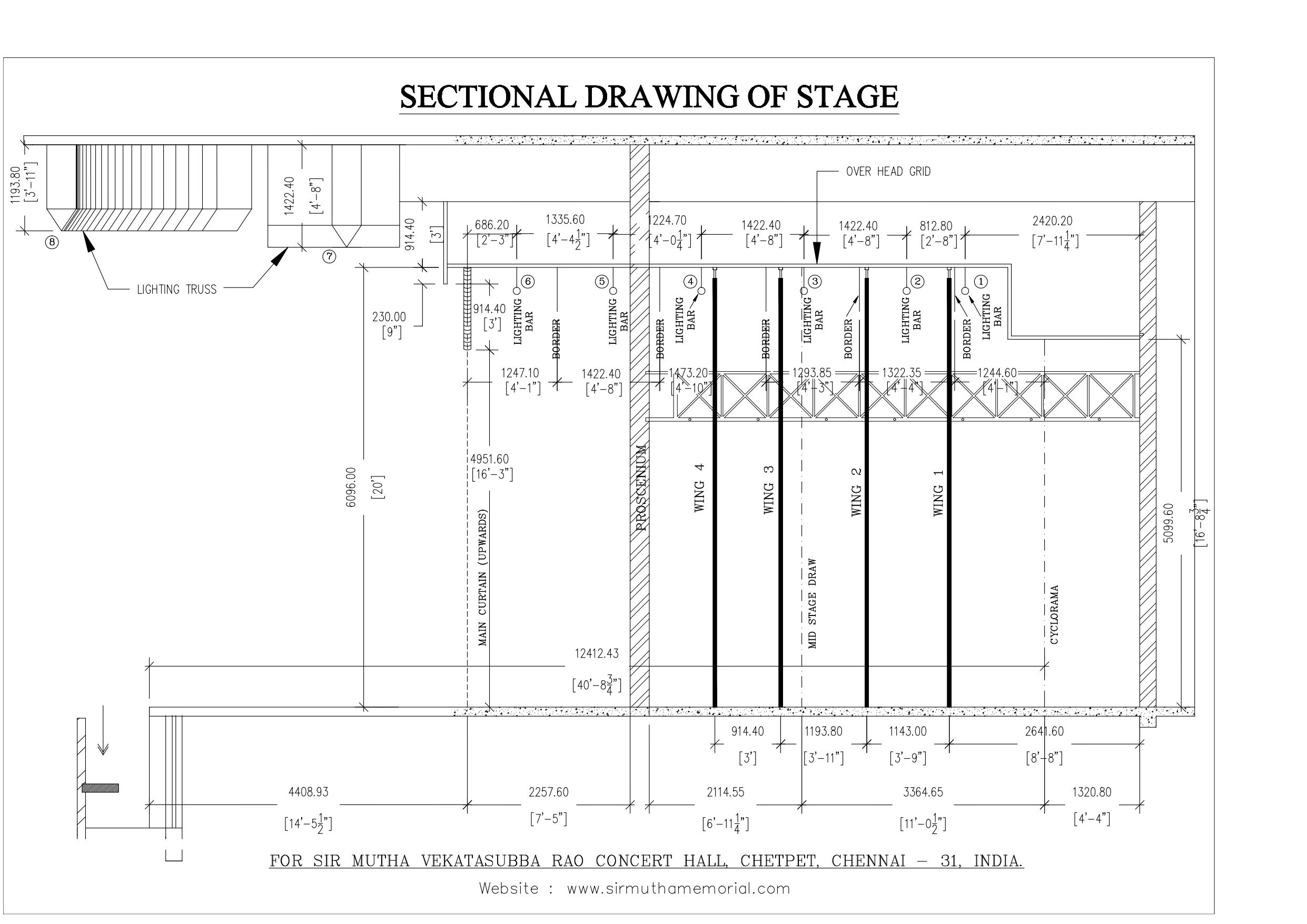 sectional layout